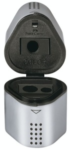 Ascuțitoare Triplă Grip 2001 Gri Faber-Castell - Img 2
