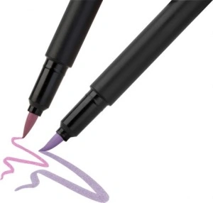 Brush Pens 6 Culori Black Edtion Faber-Castell - Img 3