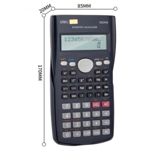 Calculator Științific 12Dig 240F 82MS Deli - Img 2