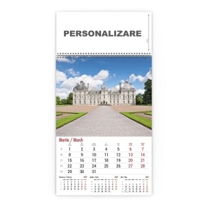 Calendar de Perete cu imagini Castele - Img 4