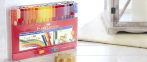 Carioacă 60 Culori Connector Cut Cadou Faber-Castell - Img 4