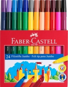 Carioca 24 Culori Jumbo Faber-Castell - Img 2