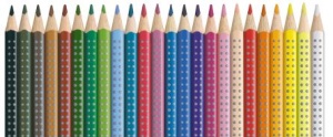 Creioane Colorate 24 Culori Grip 2001 Faber-Castell - Img 3