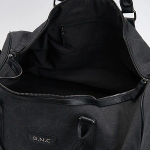 Geanta Bowling Sport Neagra Din Material Textil - Img 4