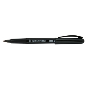 Marker CD Negru 1.0mm 4606M Centropen