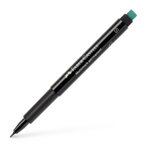 Marker Permanent Negru S Multimark Faber-Castell - Img 1