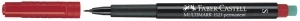 Marker Permanent Rosu S Multimark Faber-Castell - Img 3