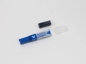 Marker Whiteboard Negru 6mm Varf Rotund Vboard Pilot - Img 3