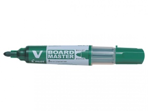 Marker Whiteboard Verde 6mm Varf Rotund Vboard Pilot - Img 1