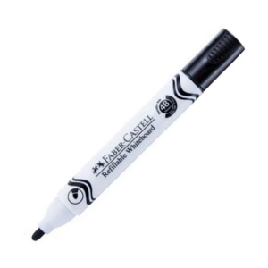 Marker Whiteboard vf Rotund Negru W20 Faber-Castell - Img 1