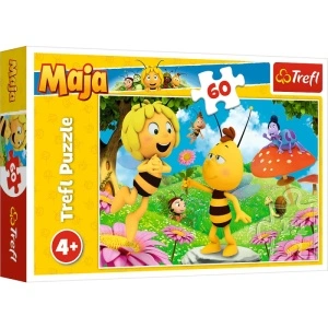 Puzzle carton 60 piese Trefl Albinuta Maia, +4 ani