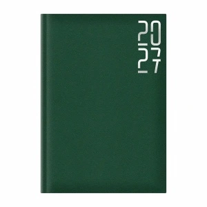 Agenda 2027 Artibest A5 datata, hartie offset alb, coperta verde