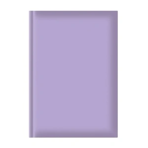 Agenda nedatata A5, hartie offset alb, coperta lila
