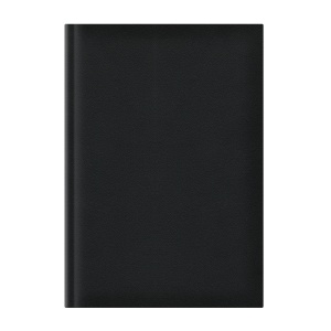 Agenda nedatata A5, hartie offset alb, coperta negru