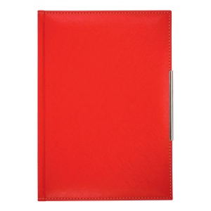 Agenda nedatata lux B5 rosu
