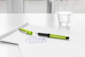 Blister Stilou Scolar Vario + 6 Cartuse Verde Faber-Castell - Img 2