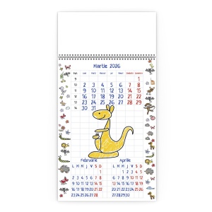 Calendar de perete cu imagini Animalute - Img 4