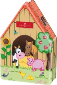 Cariocă 18 Culori Ferma Animalelor Conncector Faber-Castell - Img 3
