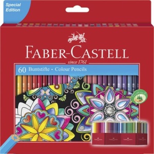 Creaioane Colorate 60 Culori Ediție Specială Faber-Castell
