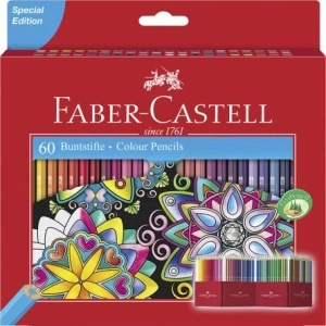 Creaioane Colorate 60 Culori Ediție Specială Faber-Castell