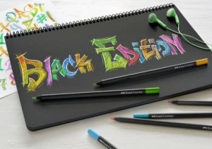 Creioane Colorate 12 Culori Black Edtion Faber-Castell - Img 4