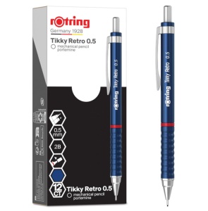 Creion Mecanic 0.5mm Tikky 3 Albastru Retro Rotring - Img 5