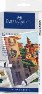 Culori Uleiuri 12 Culori 9ml Faber-Castell