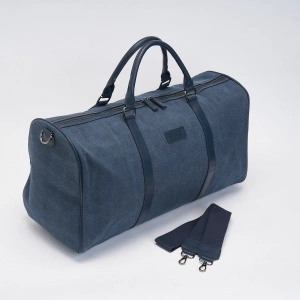 Geanta Bowling Sport Albastra Din Material Textil - Img 2