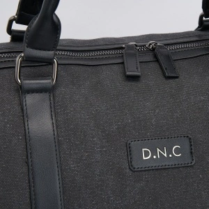 Geanta Bowling Sport Neagra Din Material Textil - Img 5
