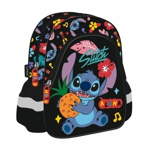 Ghiozdan copii Majewski, Stitch, Aloha, 2 compartimente