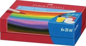 Guase 6 Culori 20ml Faber-Castell