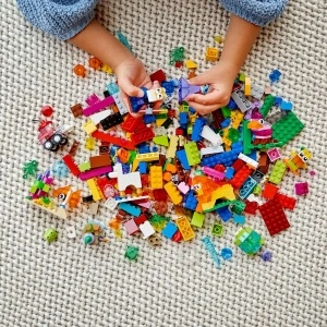 LEGO Classic, Caramizi transparente creative, 500 piese - Img 4