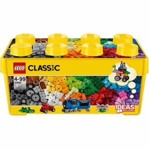 LEGO Classic, Cutie medie de constructie creativa LEGO, 484 piese