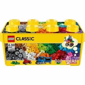 LEGO Classic, Cutie medie de constructie creativa LEGO, 484 piese