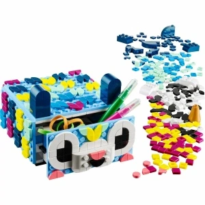 LEGO DOTS, Sertar creativ cu animale, 643 piese - Img 2