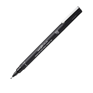 Liner 1.2mm Negru UNI PIN-200, pe baza de apa