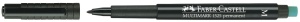 Marker Permanent Negru M Multimark Faber-Castell - Img 3