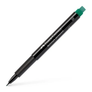 Marker Permanent Verde S Multimark Faber-Castell