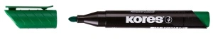Marker Permanent Verde Varf Rotund 3mm Kores - Img 3