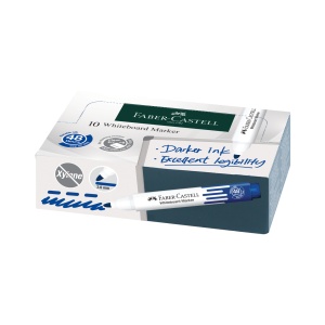 Marker Whiteboard vf Rotund Albastru W20 Faber-Castell - Img 3