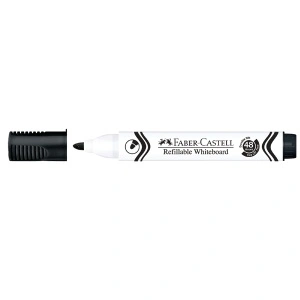 Marker Whiteboard vf Rotund Negru W20 Faber-Castell - Img 2