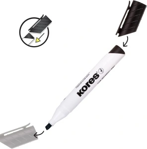 Marker Whiteboard Violet 3mm Kores - Img 2