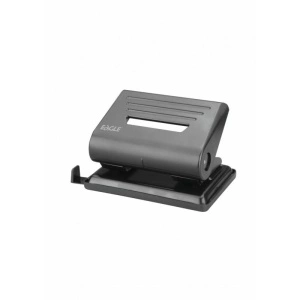 Perforator Eagle 837, 25 coli, plastic, negru