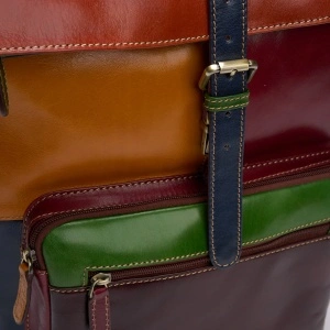 Rucsac Multicolor Inchis Cu Clapa - Img 5
