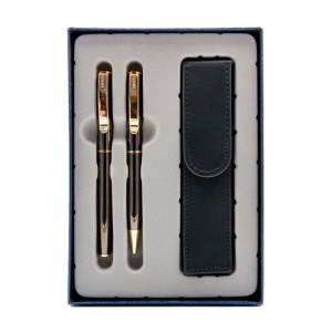 Set cadou stilou + pix + etui Cresco Classic grafit - Img 1