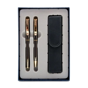 Set cadou stilou + pix + etui Cresco Classic grafit