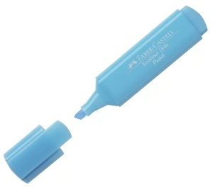Textmarker Bleu Powder Pastel 1546 Faber-Castell - Img 3