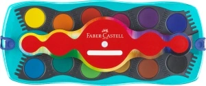 Acuarele 12 Culori Connector Turcoaz Faber-Castell - Img 3