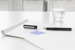 Blister Stilou Scolar Negru + 6 Cartuse Faber-Castell - Img 2