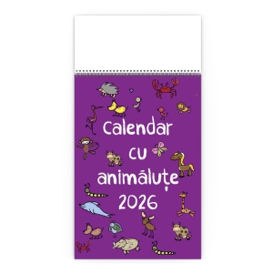 Calendar de perete cu imagini Animalute